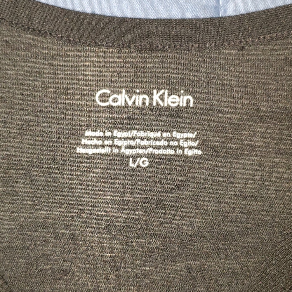 🟠🟠🟠NWT Clavin Klein Body Modal V-Neck T-Shirt - Picture 4 of 6
